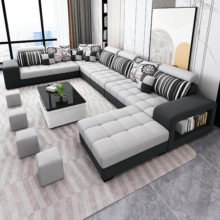 纳米科技布艺沙发客厅大小户型简约现代多功能布沙发组合套装家具,住宅家具,布艺沙发,淘宝优惠券,粉丝福利购,淘宝优惠卷