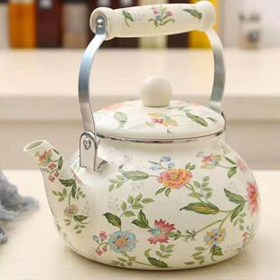 佑禾珐瑯搪瓷壶烧水壶奶茶壶煮花茶夏天熬药壶电磁炉明火通用