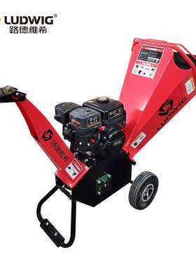 M650果园枝条碎木机秸秆草料粉碎机干湿两用 路德维希LD750汽油机