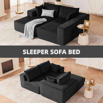 压缩沙发模块化分段沙发现代L形沙发躺椅客厅沙发Compressed sofa