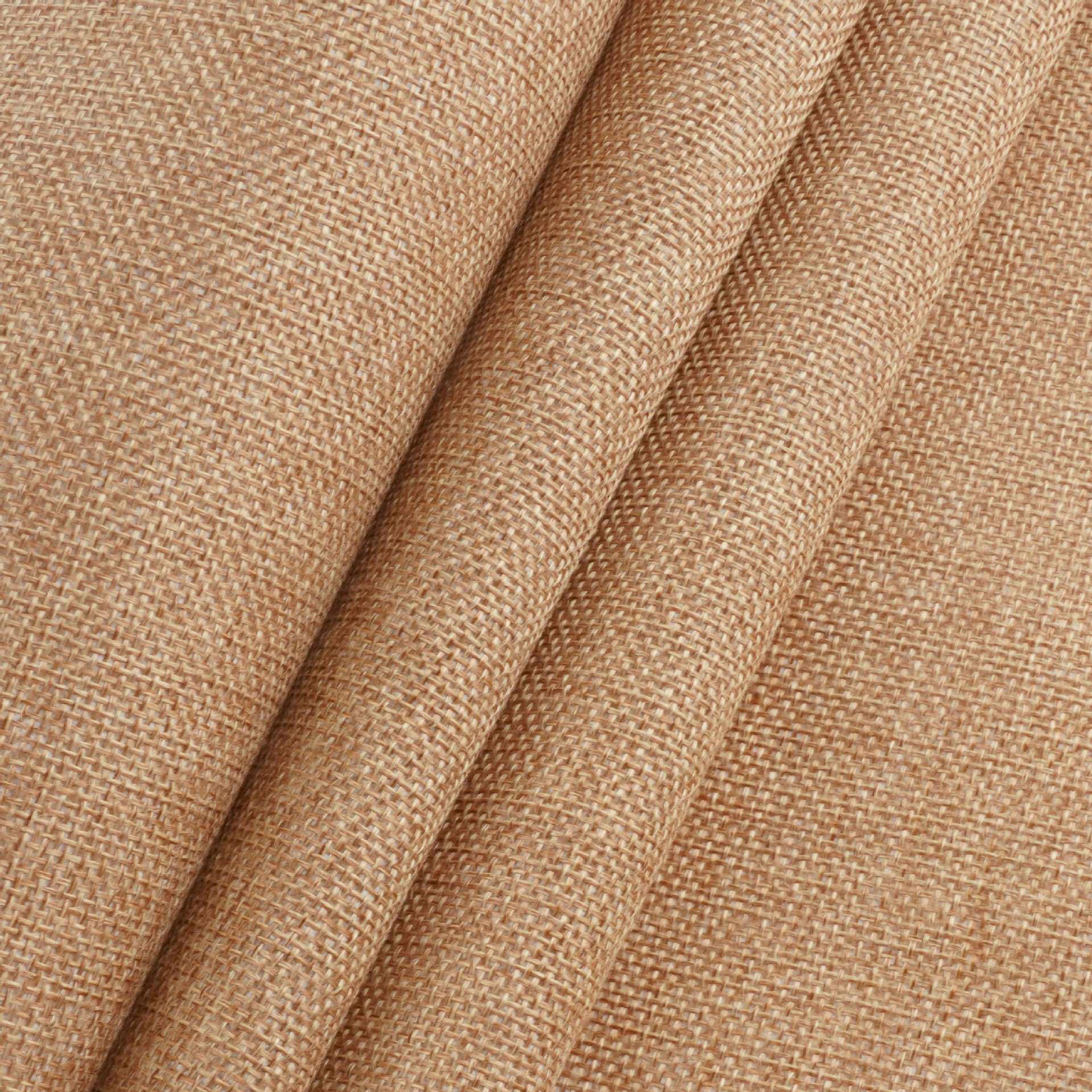 现货 涤麻布沙发布料竹节麻面料抱枕套亚麻布坐垫套麻布布料