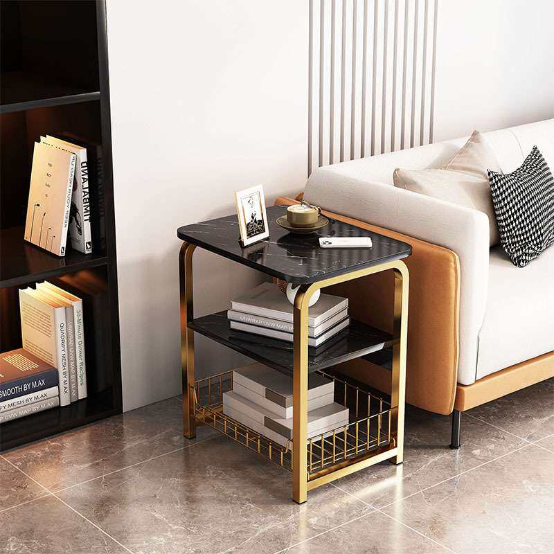 边几沙发高级感可移动小茶几小桌子轻奢ins风极窄极简置物柜子