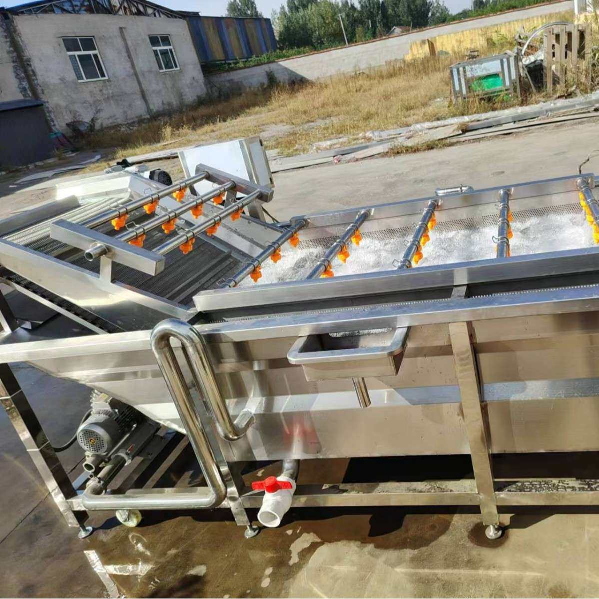 净菜加工设备山野菜清洗流水线 半成品预制菜加工预 处理设备,清洗/食品/商业设备,洗果机/洗菜机,淘宝优惠券,粉丝福利购,淘宝优惠卷