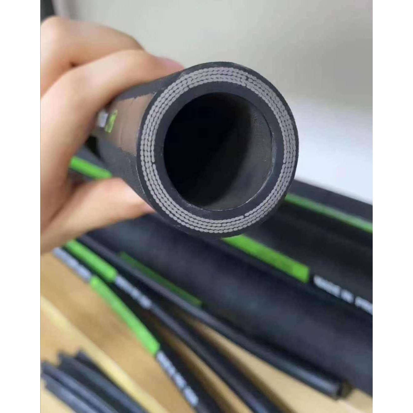 DN20 25 32 38耐高温蒸汽橡胶管 钢丝编织蒸汽胶管 高压液压油管