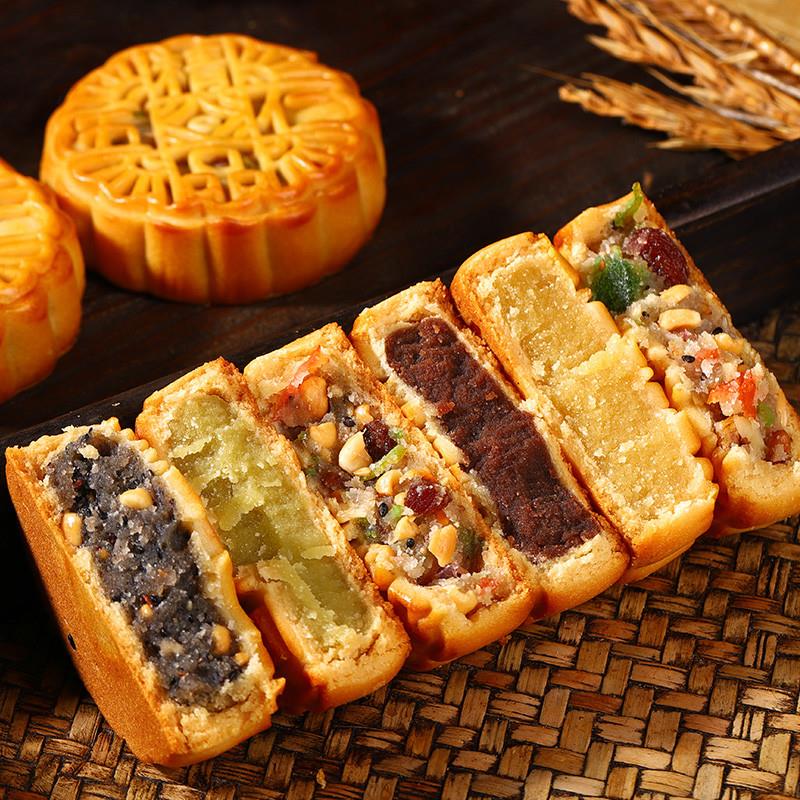 正宗大月饼5斤广式多口味