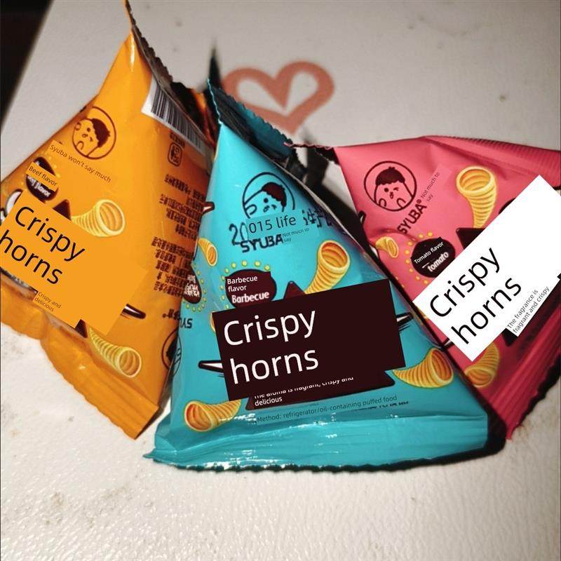速发不用多说牛肉脆角脆随意三角泡皮脆海脆饭脆脆小吃满足你