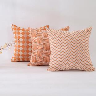 北欧风沙发抱枕靠垫ins风床头大靠枕套客厅办公室护腰靠背可拆洗