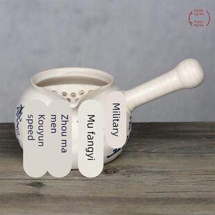 苏打釉侧把公道杯陶瓷烤茶罐干烧罐罐茶可明火加热炭炉围炉煮茶壶