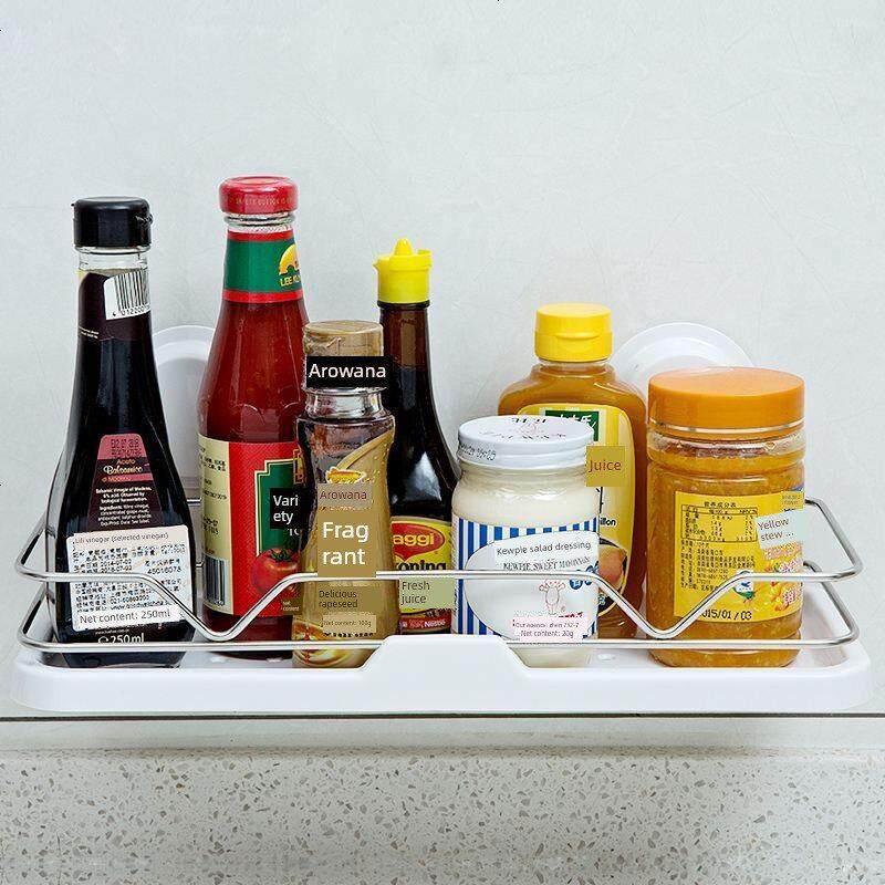 嘉宝吸盘浴室置物架不锈钢卫生间吸壁式收纳层架洗手间厕所免打孔