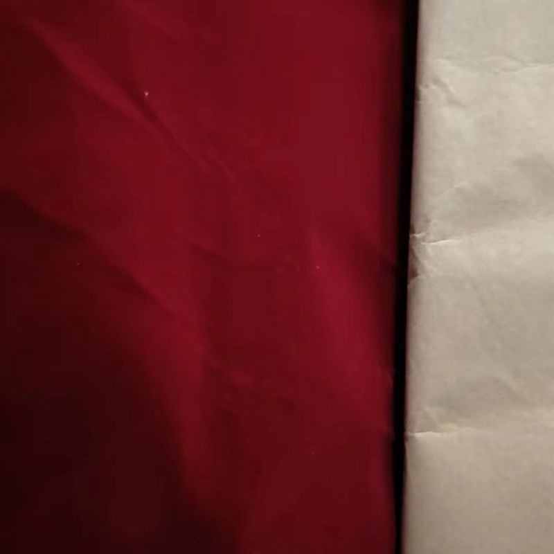 制袋机防刮花防拉丝防滑绒布1.5米宽10米带背胶植绒布分料架