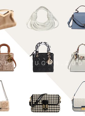 样板间衣帽间装饰包包摆件女士 手提包展示陈列衣柜包包软装饰品