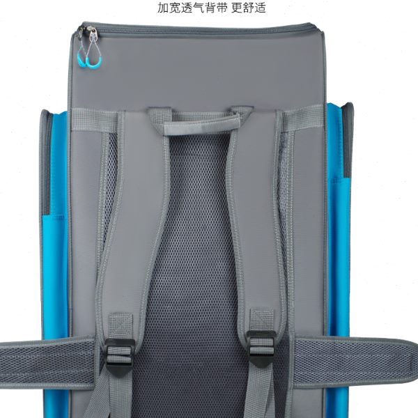 钓椅包双肩包加厚多功能鱼竿包大容量渔具包加宽欧式钓鱼椅背包