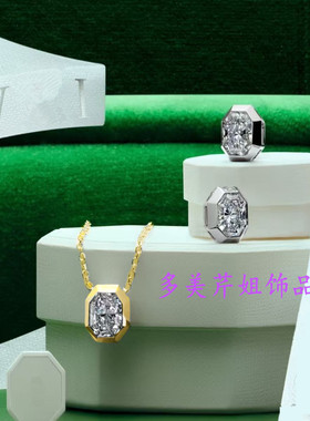 欧美时尚项链简约百搭锆石戒指女ins小众设计感高级轻奢耳环