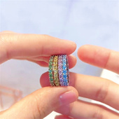 2022新款 祖母绿色水晶排钻手链锁骨简约调节毛衣链 Exalta项链女