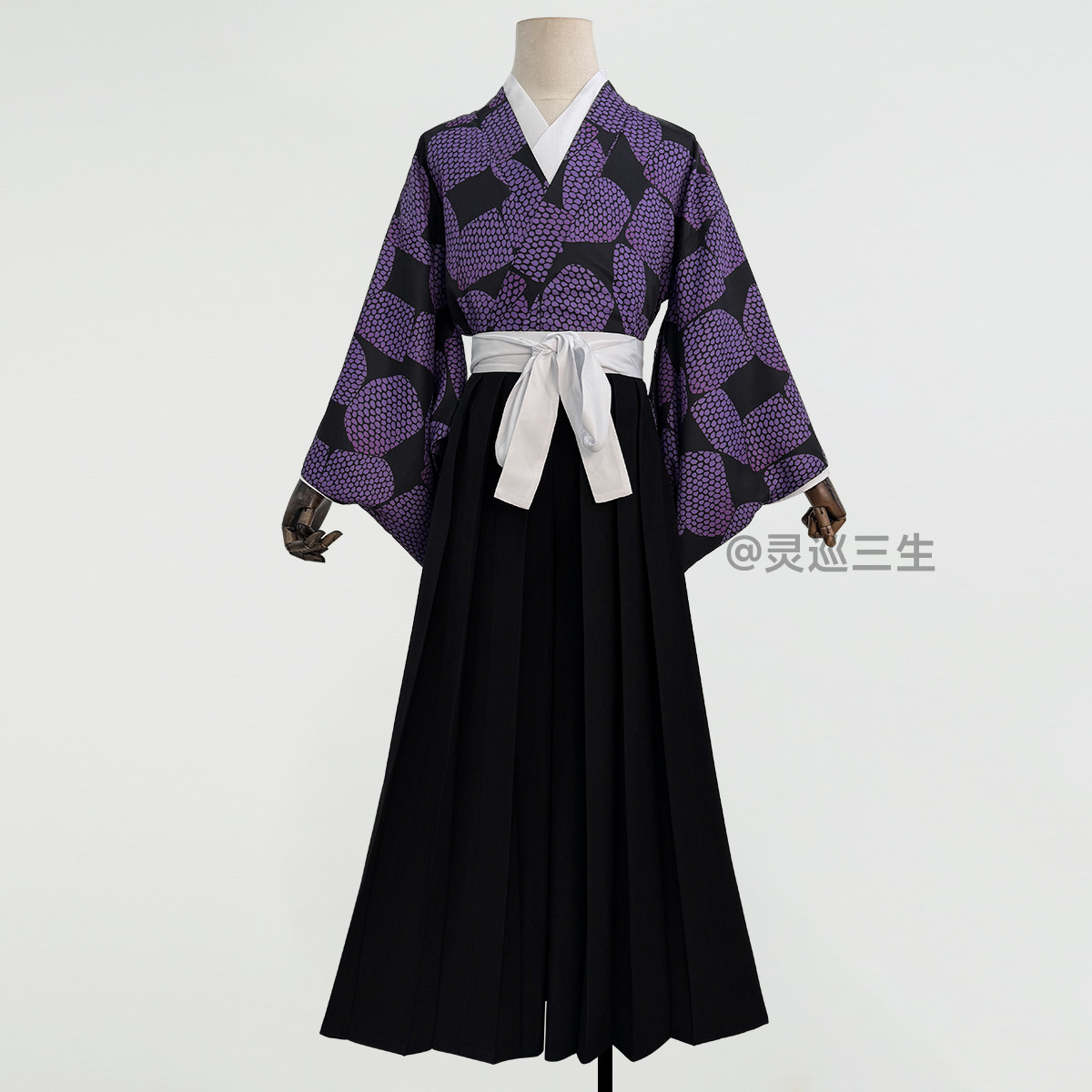 鬼灭之刃cos黑死牟cos服