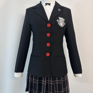 灵巡三生女神异闻录P5芳泽霞cos服芳泽霞秀尽学院cos服