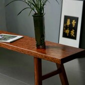 巴长板凳实木长条凳茶桌凳凳红木凳奥坎板凳练功凳