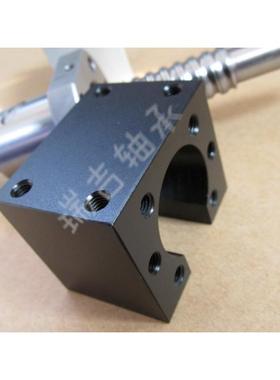 滚珠丝杆螺母座 转换块 黑色开口式安装座HD12/16/20/25/32固定坐