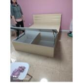 北京1米8双人床1.5m米主卧硬板床收纳箱体床经济型员工宿舍单人床