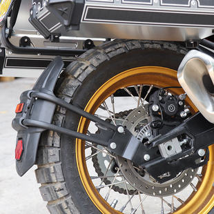 生林摩车单边莫里尼挡泥板加厚水泥瓦改装无损安装