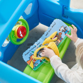 升级款 韩国儿童汽车滑梯巴士滑滑梯宝宝室内