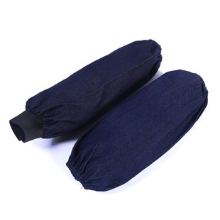 牛仔袖套耐磨耐脏防污耐穿牛仔套袖工业工厂打磨劳保家用袖套