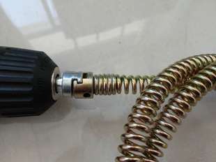 专业过反水弯簧大头簧尖簧管道疏通机配件弹簧软簧16mm疏通器软轴