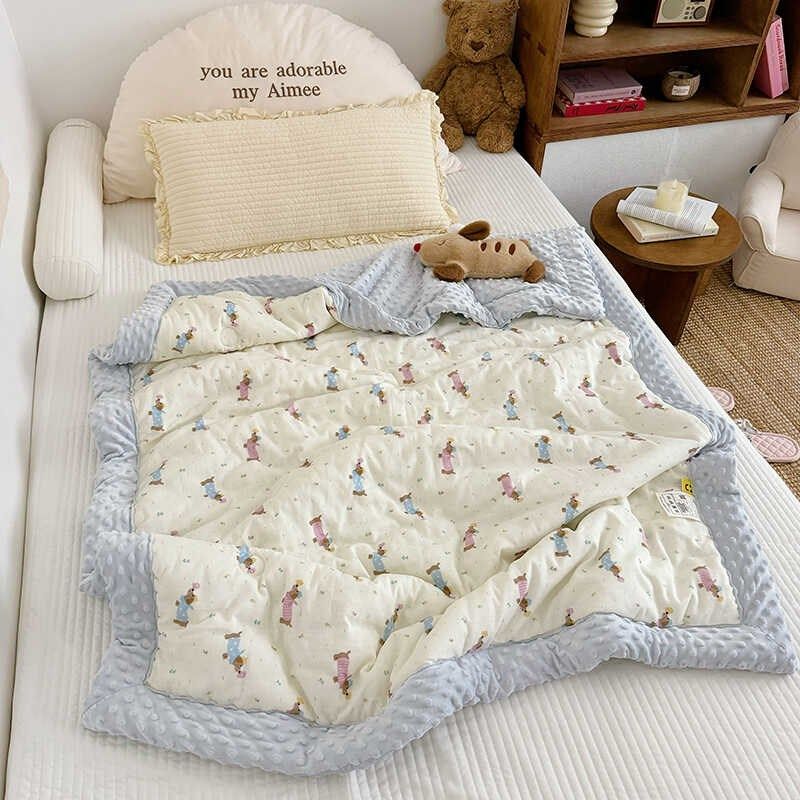 可爱婴儿豆豆被宝宝安抚纯棉春秋被儿童幼儿园午睡小被子四季通用,床上用品,化纤被,淘宝优惠券,粉丝福利购,淘宝优惠卷