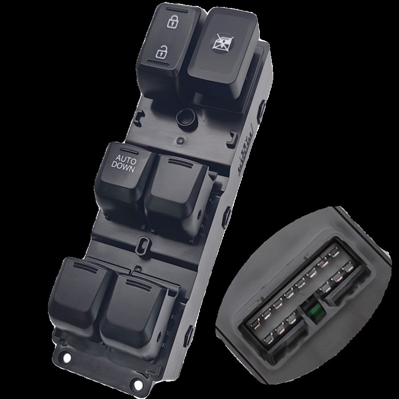 适用于起亚k2车窗开关左前玻璃升降器电动升降控制开关总成摇窗机