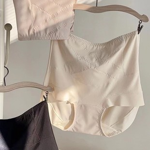 享瘦每塑裤 女轻压收腹内裤 无痕高腰包臀提臀透气5147 翘秘新款 2条