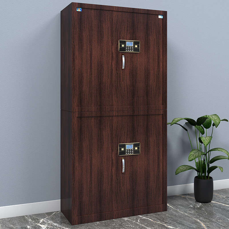 虎牌1851型电子保密柜档案柜办公室资料柜加厚钢板分体密码文件柜