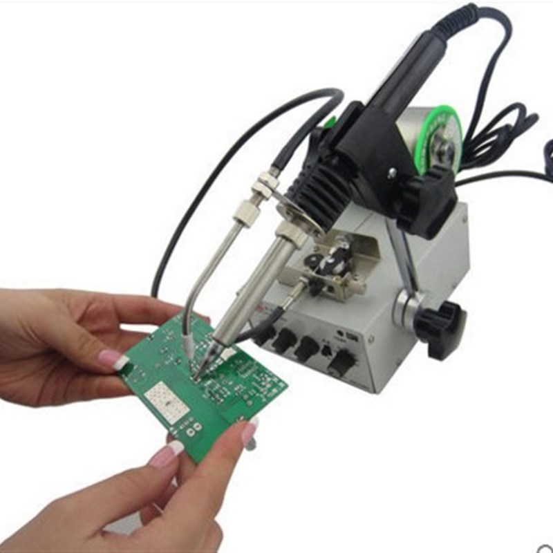 电烙铁自动上锡送锡全自动焊锡机小型脚踏式大功率恒温可调温焊台