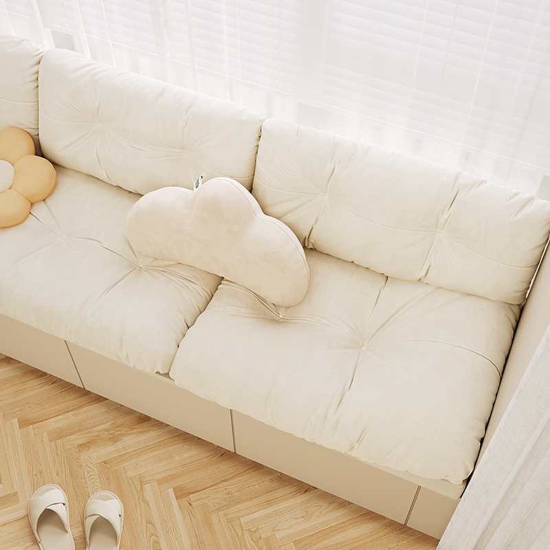 【悉屋】网红飘窗改造沙发定制氛围感轻奢飘窗垫窗台垫套装定做