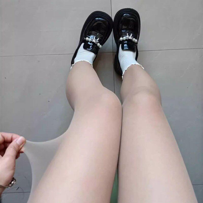 美肤袜8D丝袜女薄款防勾丝隐形磨皮防晒美肤袜肉色超薄光腿神器夏