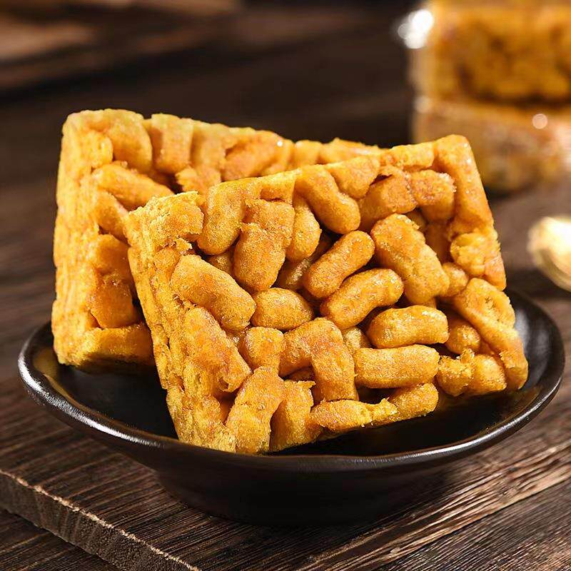 新日期正中苦荞麦沙琪玛麦芽糖醇大凉山休闲零食中式糕点萨其马早