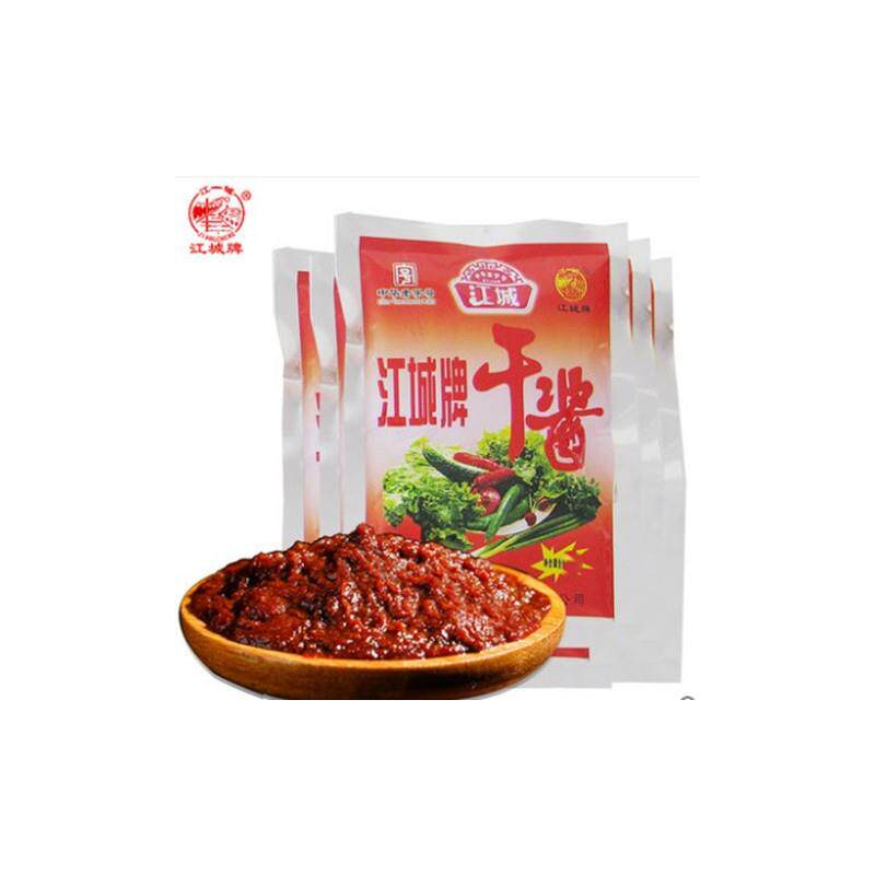 新日期东北干酱吉林特产江城干酱大豆酱豆瓣酱300g/袋无食品添加
