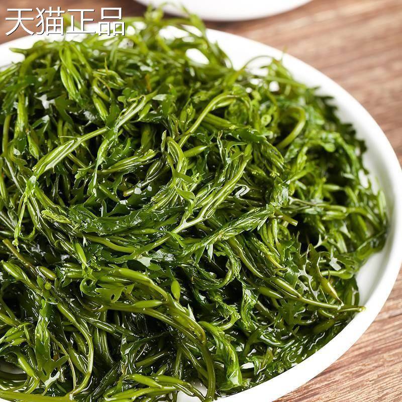 鞭炮笋长寿菜盐渍马尾藻羊栖菜海藻海菜火锅食材炮仗笋海草鞭泡笋