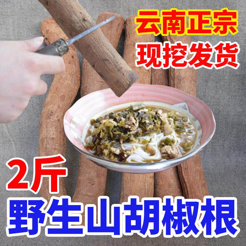 新货正宗野生山胡椒根木姜