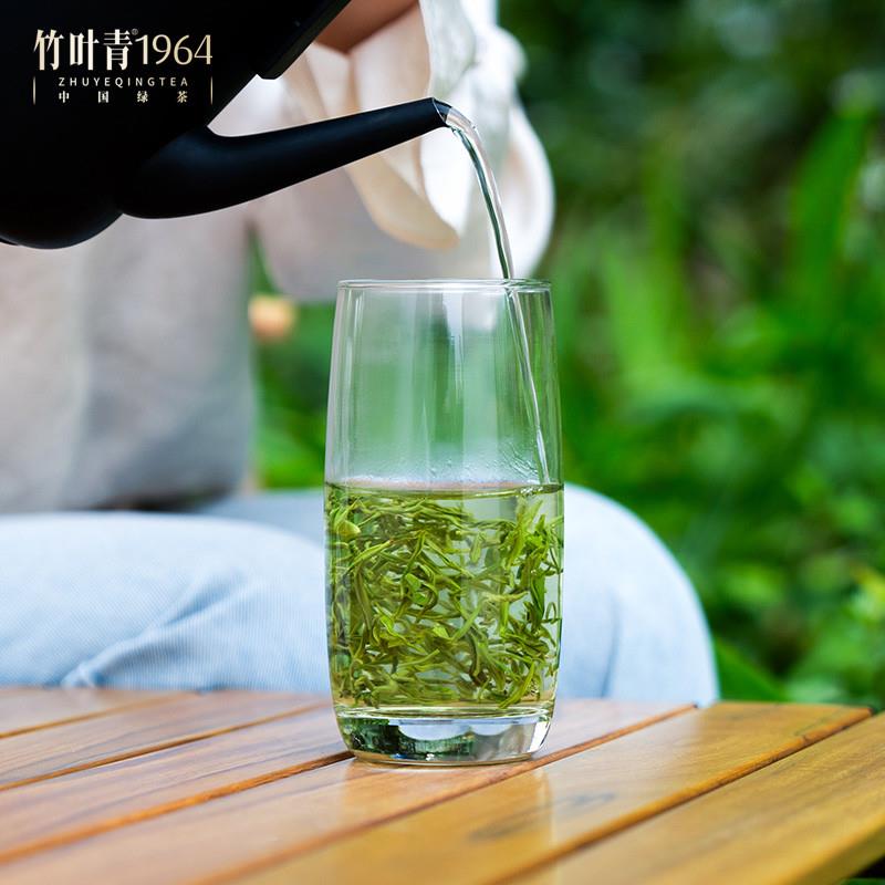 正宗1964峨眉高山绿茶2025新茶一级卷曲型散茶大袋装100g自