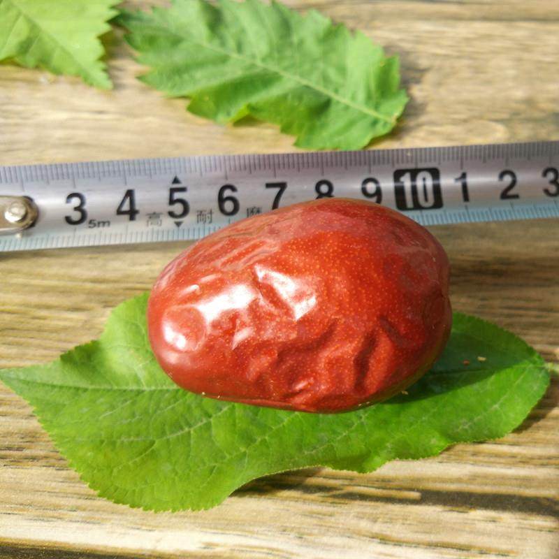 正宗新疆特产一级和田大枣个大休闲孕妇零食红枣干非枣夹核桃500g