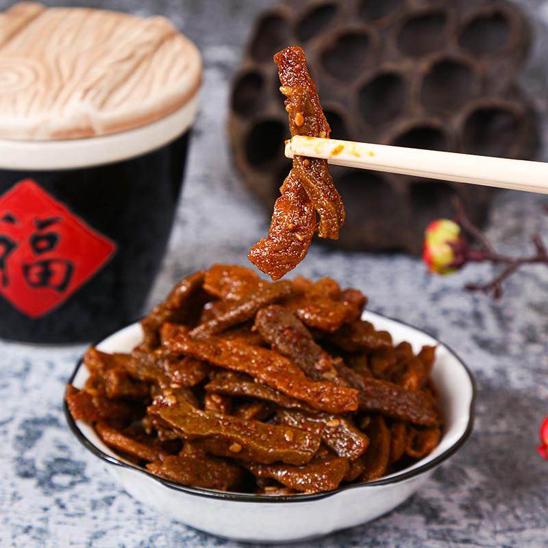 正宗延安特产延安甘泉豆腐干 70克 休闲零食整箱麻辣五香孜