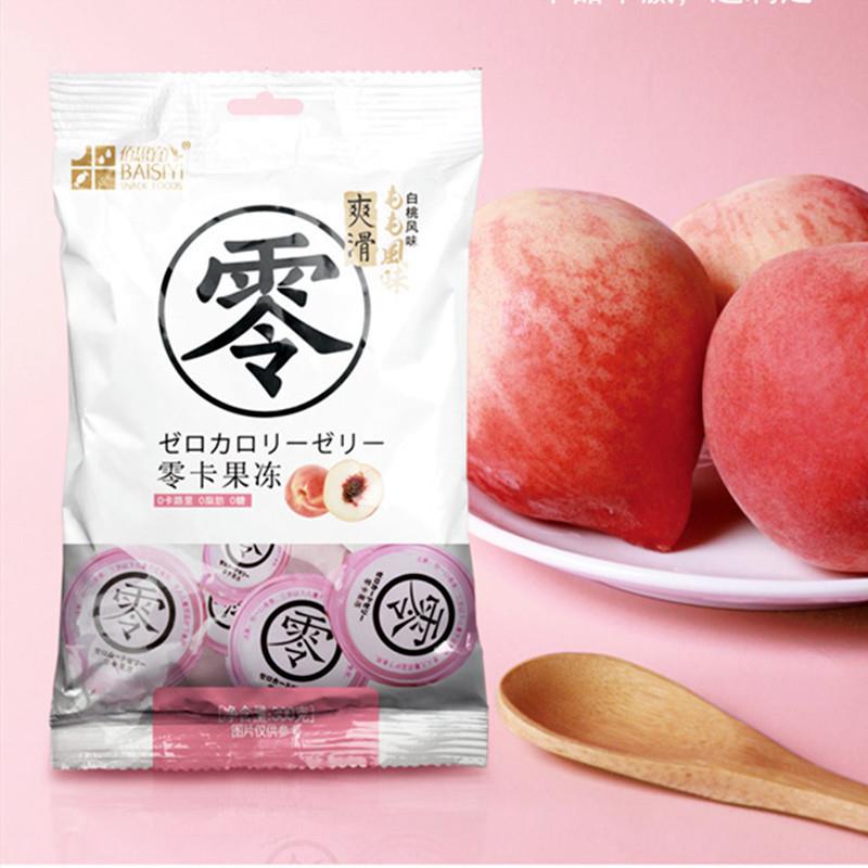 正宗0糖零卡0脂果冻咖啡白