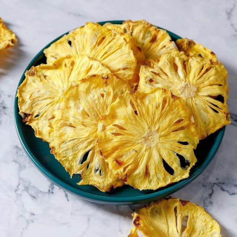 正宗凤梨干 干片散装500g原味凤梨干 干片纯手工水果茶果脯干泡水