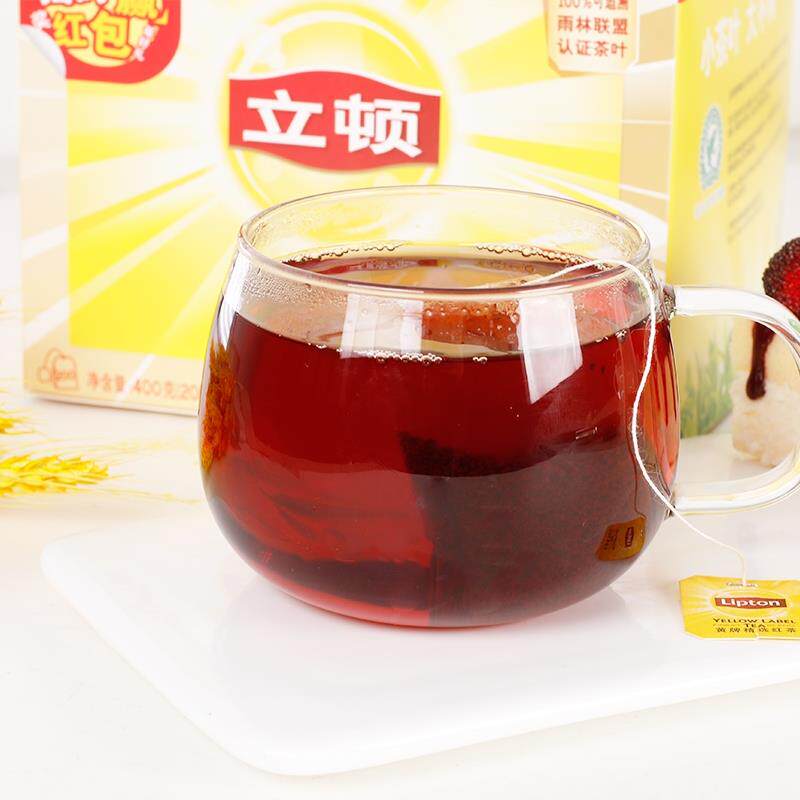 新日期.红茶茶叶黄牌精选红茶袋泡茶纸包装袋装小包茶包E