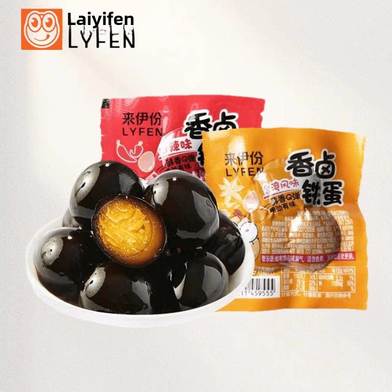 即食卤蛋来伊份香卤铁蛋500g休闲零食鹌鹑蛋卤蛋即食正品休闲
