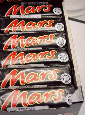 Mars chocolate进口焦糖味夹心巧克力棒浓浓的焦糖满口丝滑味零食