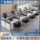 办公室屏风工位桌2 6人位职员办公桌椅组合现代简约隔断电脑桌