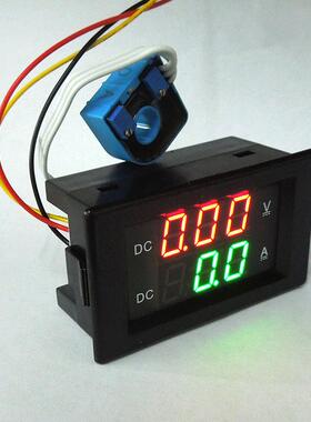 YB4835HVADC0-100V300V600V霍尔直流电压电流表数显数字表头
