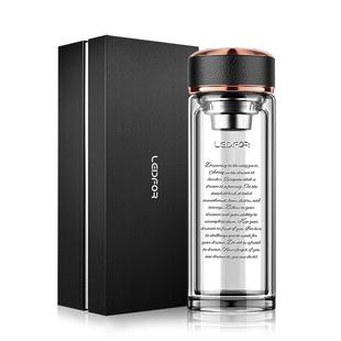 德国雷德夫高硼硅双层玻璃杯子便携办公室男士泡茶商务水杯