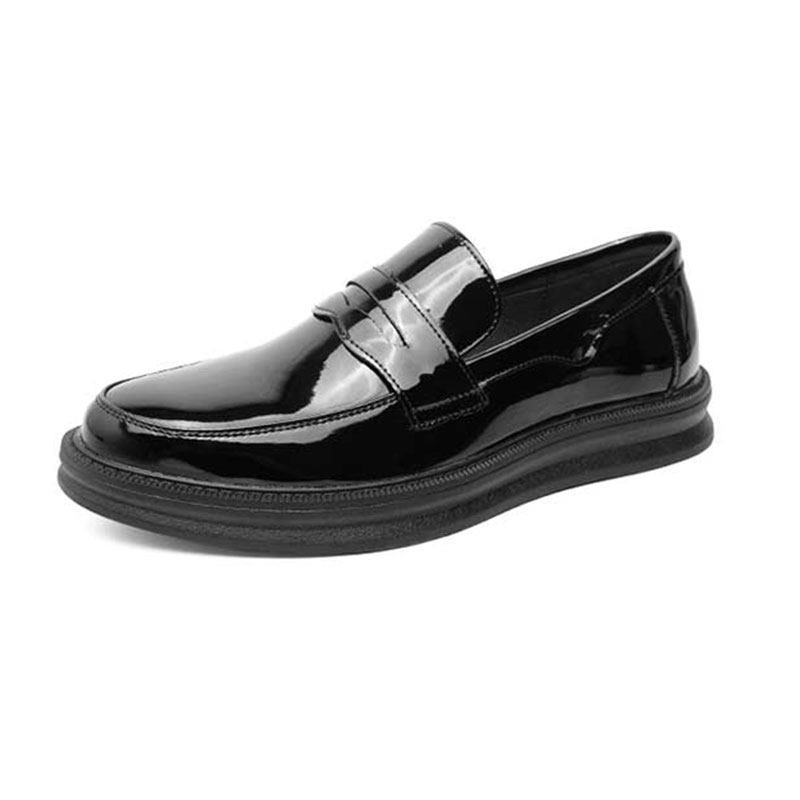 新品男鞋夏季透气2026新款男士白色豆豆鞋子一脚蹬英伦商务休闲皮